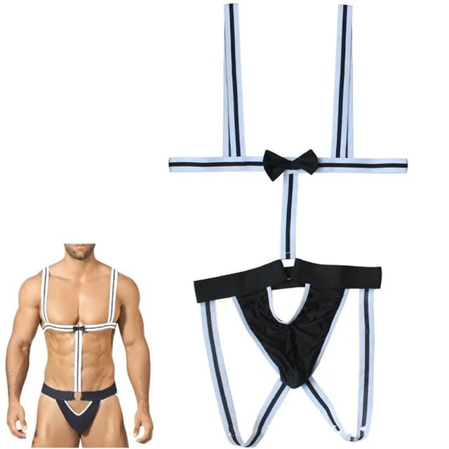 Боди мужское игровое "Официант" 2311-709