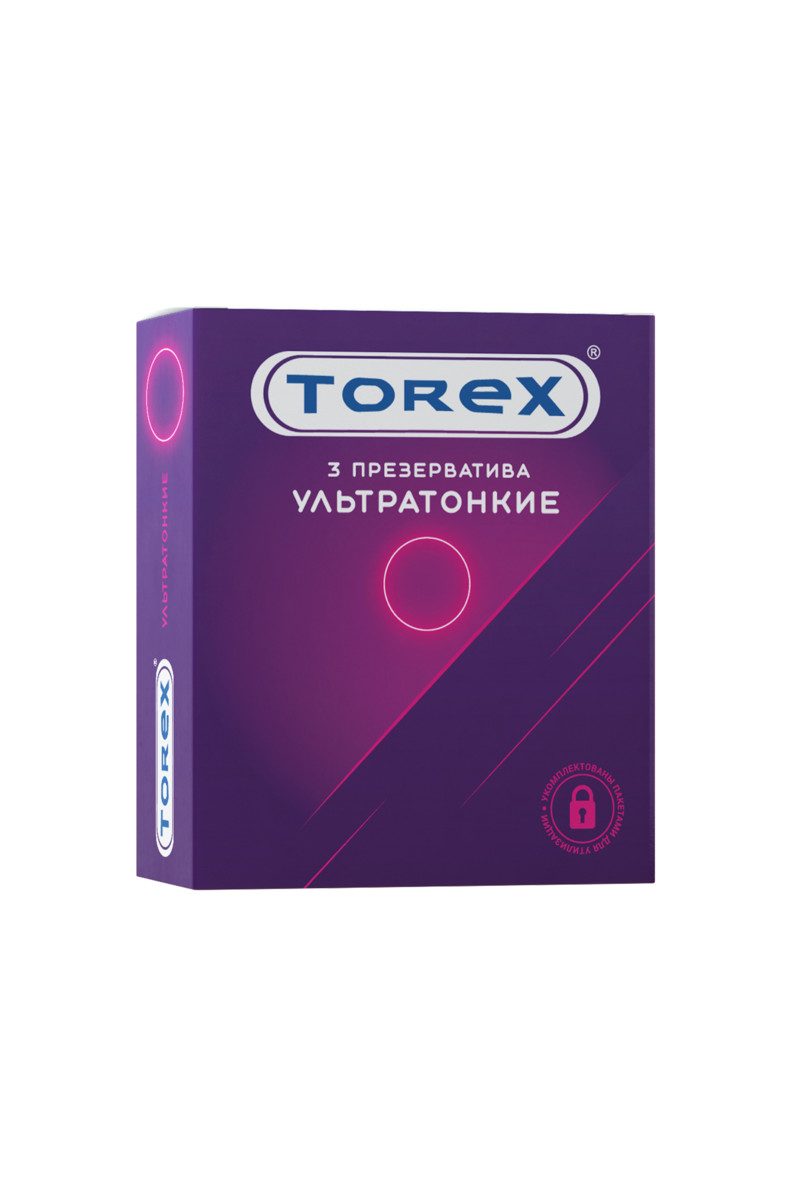 Презервативы ультратонкие TOREX № 3
