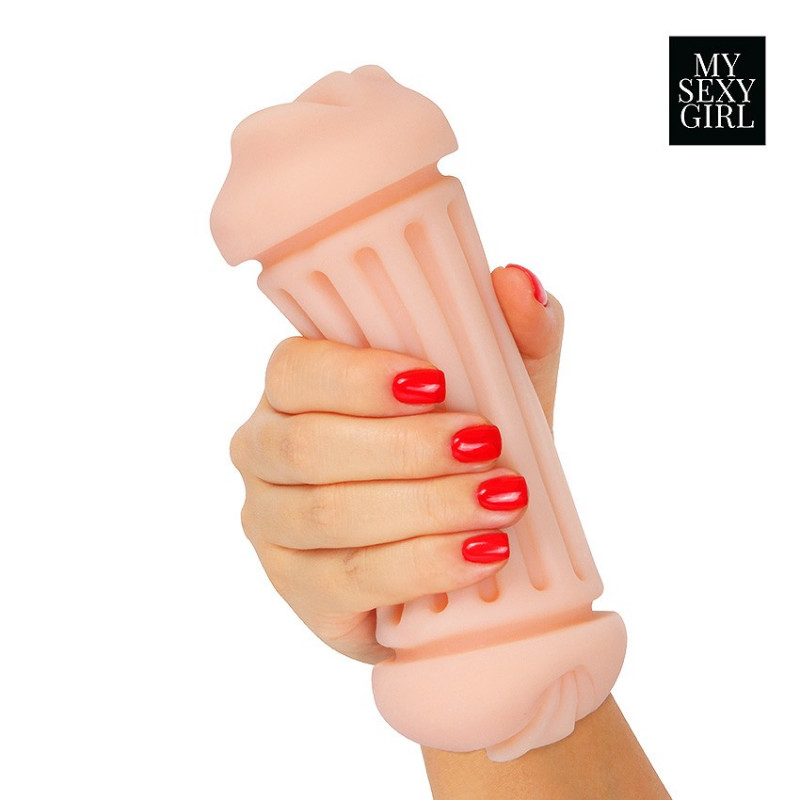 МАСТУРБАТОР реалистичный духсторонний SF-70265